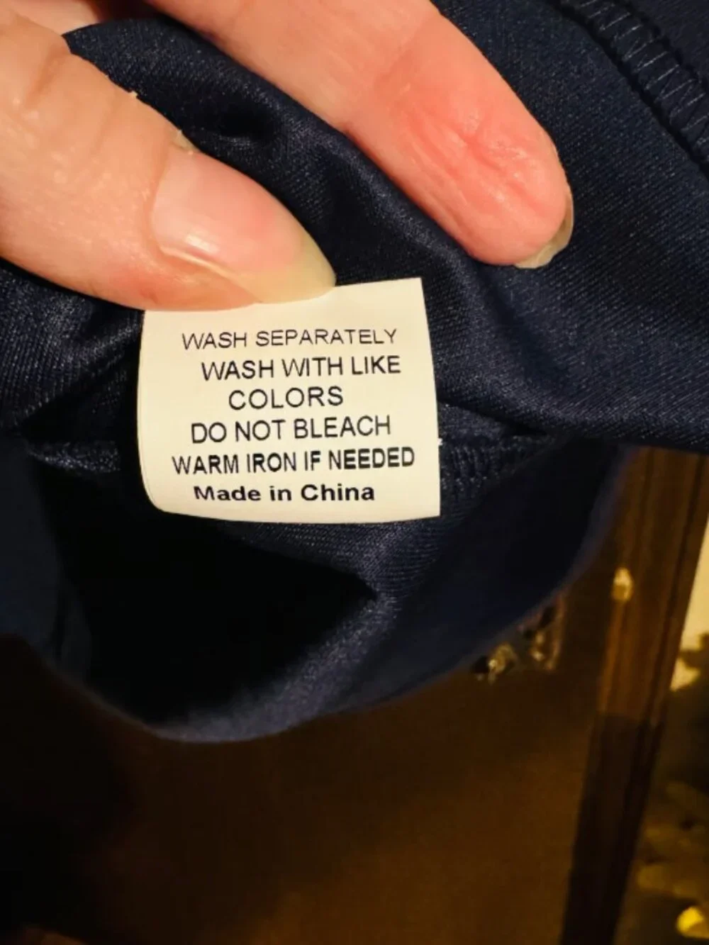 NWOT Navy Athletic Dress, Size Medium - Picture 5 of 6